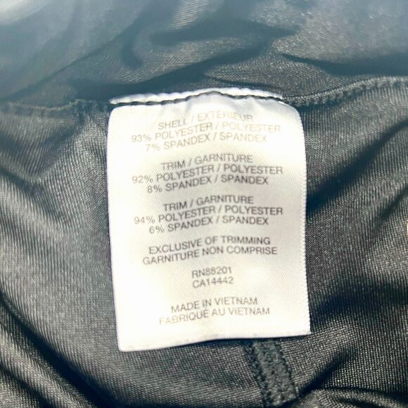 MPG Women's Small Black Gray Camo Lined Running Athletic Workout Shorts - Picture 6 of 6